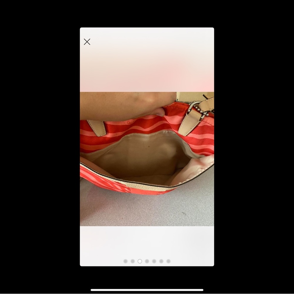 Coach Tan Leather Bag - Picture 8 of 15